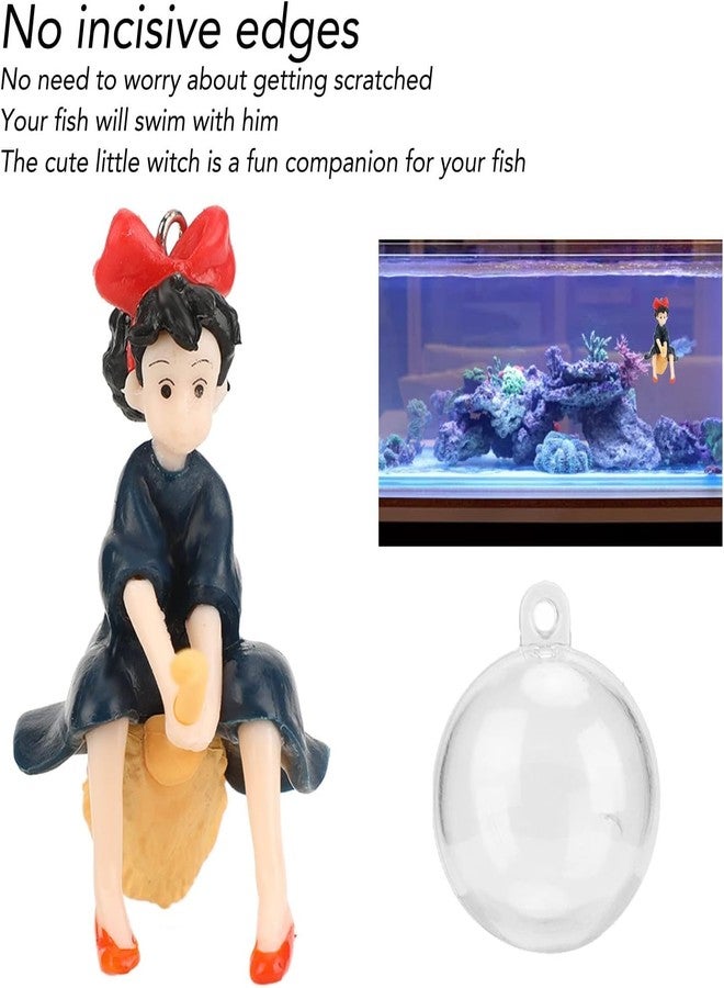 VAYINATO® 2 Pcs Floating Little Witch Aquarium Decorations Landscaping Fish Tank Toy - Cute and Lifelike Ornaments for a Magical Underwater World by Petzlifeworld - Image 5